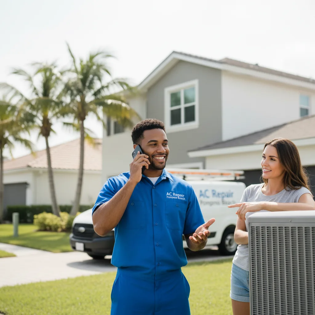 AC Repair Pompano Beach customer support in Bishop